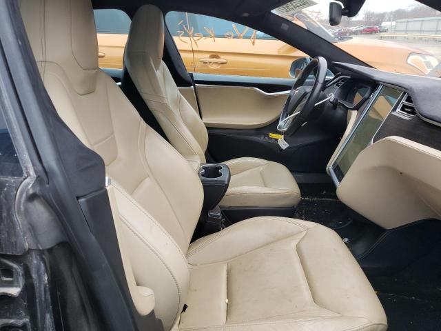 5YJSA1E27FF109281 - 2015 TESLA MODEL S Negro foto 5