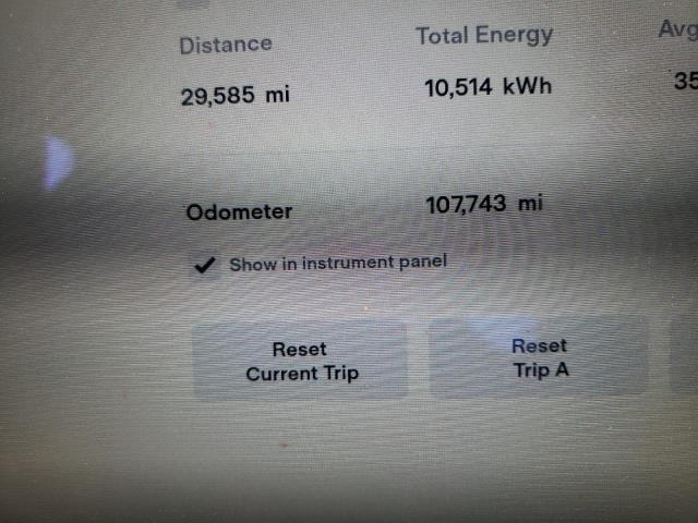 5YJSA1E27FF109281 - 2015 TESLA MODEL S Negro foto 8