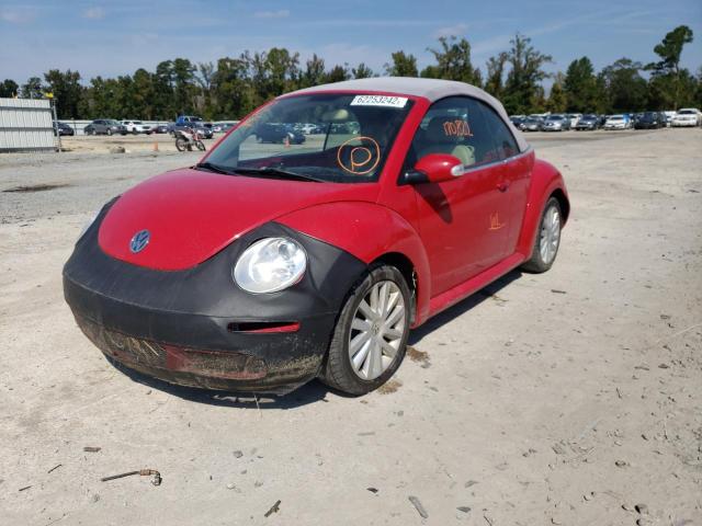 3VWRF31Y49M404163 - 2009 VOLKSWAGEN NEW BEETLE 红色 照片 2