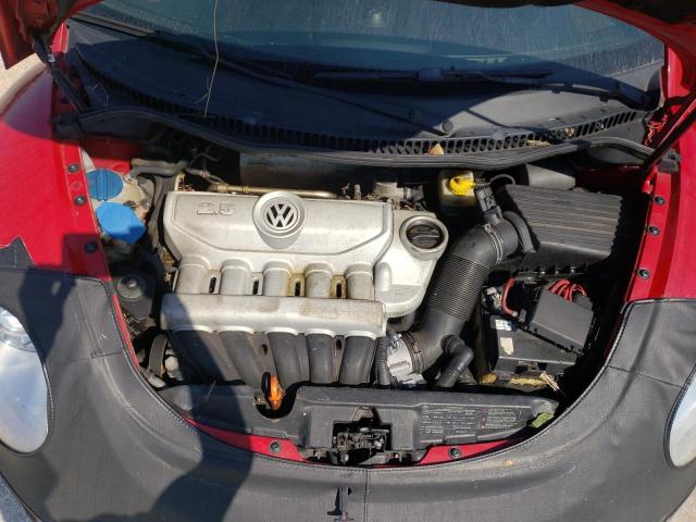 3VWRF31Y49M404163 - 2009 VOLKSWAGEN NEW BEETLE 红色 照片 7