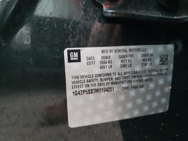 1G4ZP5SS7HU194251 - 2017 BUICK LACROSSE ESSENCE  ფოტო 10