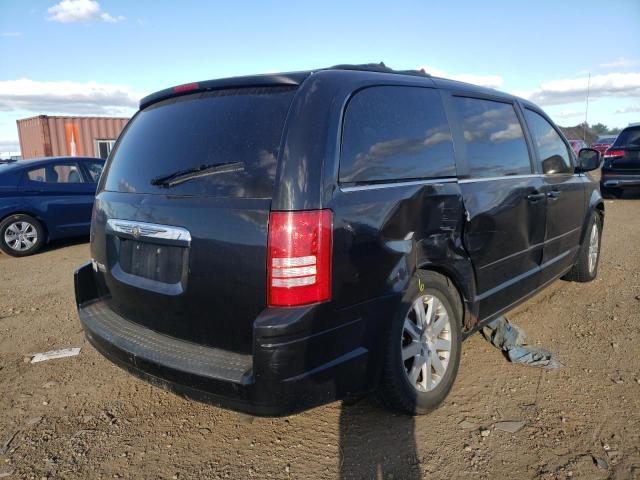 2A8HR54P88R642621 - 2008 CHRYSLER TOWN&COUNT BLACK photo 4