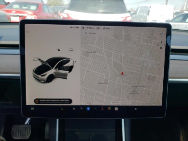 5YJYGDED2MF105907 - 2021 TESLA MODEL Y أبيض صورة 9