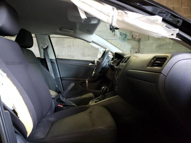 3VW2K7AJ9FM326529 - 2015 VOLKSWAGEN JETTA BASE BLACK photo 5