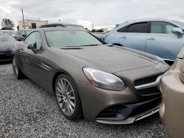 WDDPK3JA2KF165829 - 2019 MERCEDES-BENZ SLC 300 BROWN photo 1