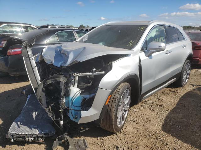 1GYFZDR46MF063565 - 2021 CADILLAC XT4 PREMIU SILVER photo 2