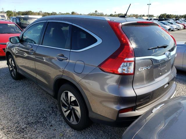 5J6RM4H92GL001983 - 2016 HONDA CR-V TOURI GRAY photo 3