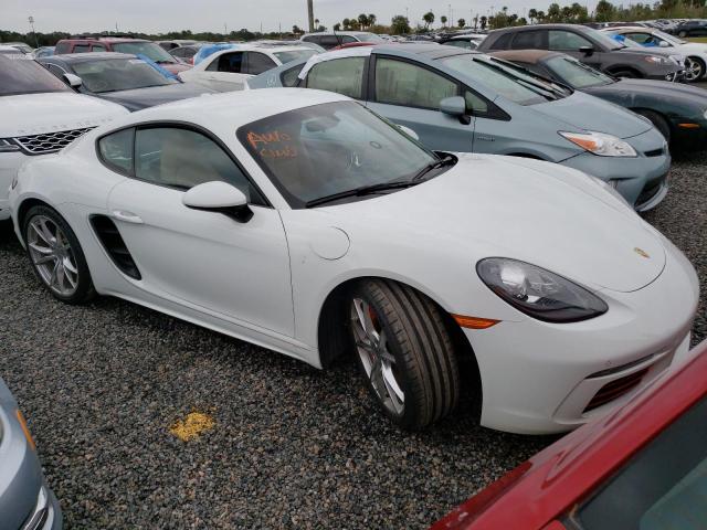 WP0AB2A87JK278737 - 2018 PORSCHE CAYMAN S WHITE photo 1