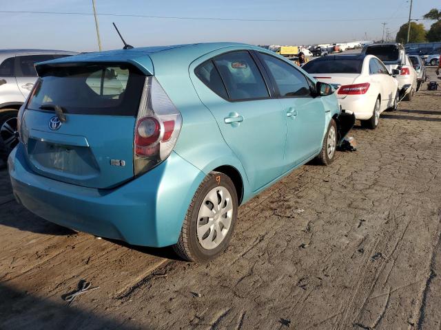 JTDKDTB31E1083462 - 2014 TOYOTA PRIUS C BLUE photo 4