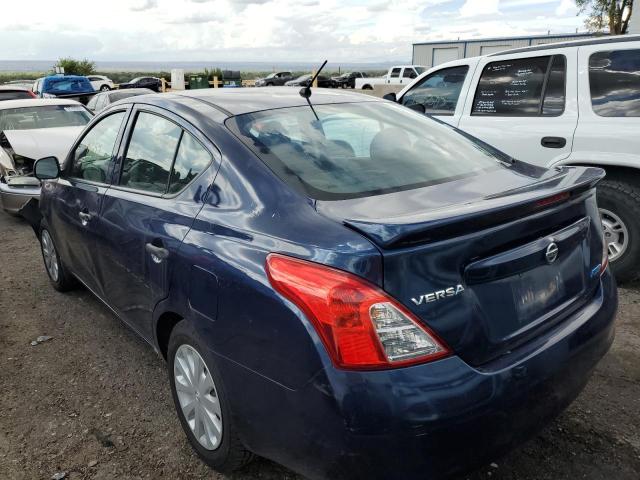 3N1CN7AP3EL844873 - 2014 NISSAN VERSA BLUE photo 3