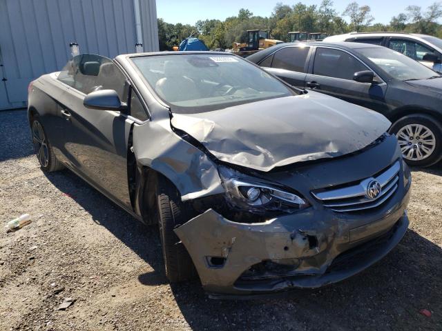 W04WH3N52JG002991 - 2018 BUICK CASCADA PR GRAY photo 1