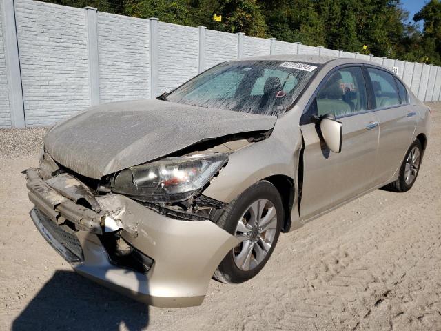 1HGCR2F35EA247792 - 2014 HONDA ACCORD LX GOLD photo 2