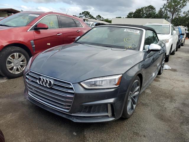 WAU24GF56JN003723 - 2018 AUDI S5 PRESTIG GRAY photo 2