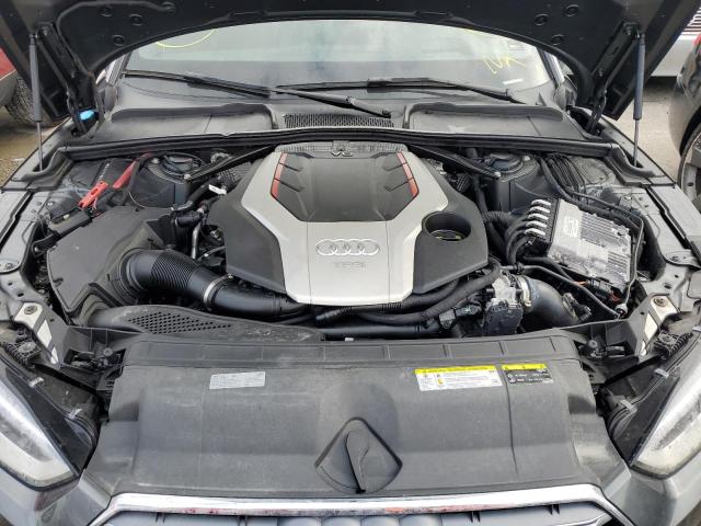 WAU24GF56JN003723 - 2018 AUDI S5 PRESTIG GRAY photo 7