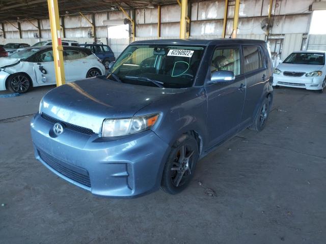 JTLZE4FE4CJ019916 - 2012 TOYOTA SCION XB Grau Foto 2