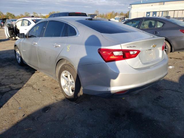 1G1ZB5ST9GF324831 - 2016 CHEVROLET MALIBU LS SILVER photo 3