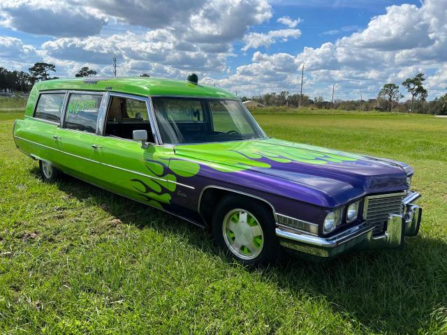 6Z90R20282870 - 1972 CADILLAC HEARSE GREEN photo 1