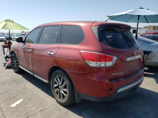 5N1AR2MM3DC678714 - 2013 NISSAN PATHFINDER RED photo 3