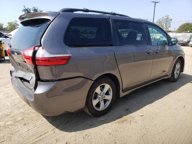 5TDKZ3DC8KS972272 - 2019 TOYOTA SIENNA LE GRAY photo 4