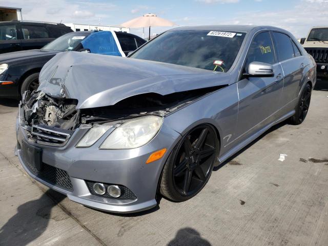 WDDHF7CB9AA121912 - 2010 MERCEDES-BENZ E 550 GRAY photo 2