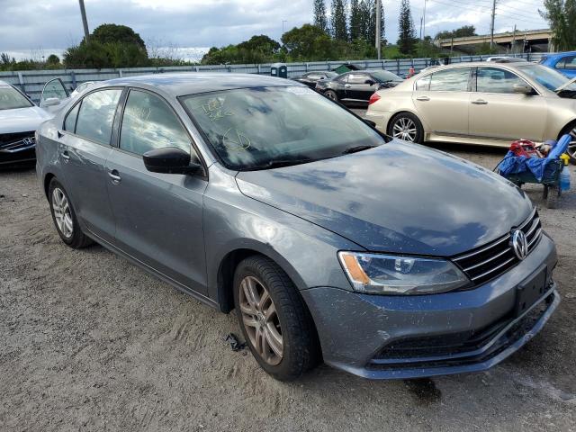 3VW1K7AJ4FM253971 - 2015 VOLKSWAGEN JETTA BASE 石墨色 照片 1