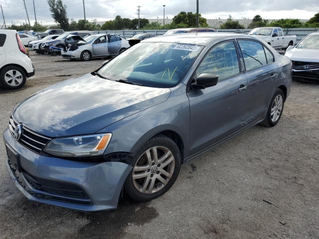 3VW1K7AJ4FM253971 - 2015 VOLKSWAGEN JETTA BASE 石墨色 照片 2