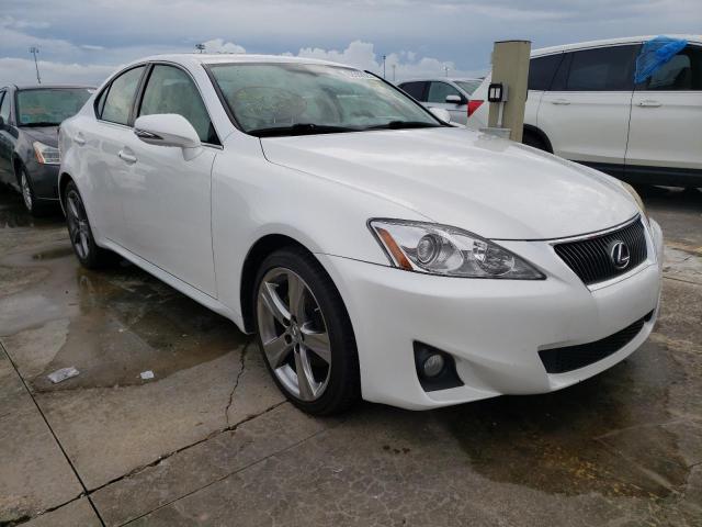 JTHBF5C22C5170982 - 2012 LEXUS IS 250 WHITE photo 1