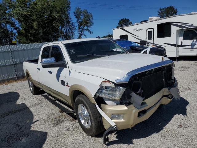 3C6UR4LL7DG584412 - 2013 RAM 2500 LONGH WHITE photo 1