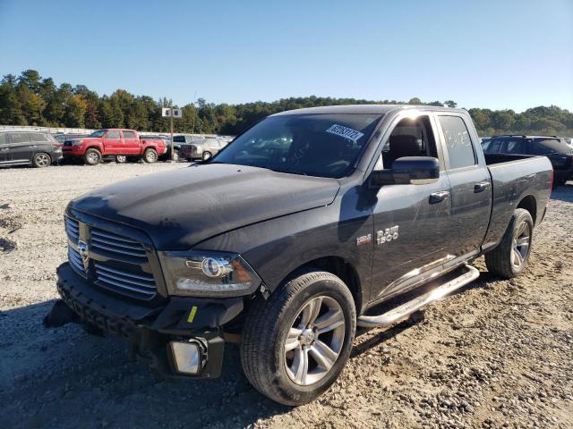 1C6RR6HT1ES458311 - 2014 RAM 1500 SPORT BLACK photo 2