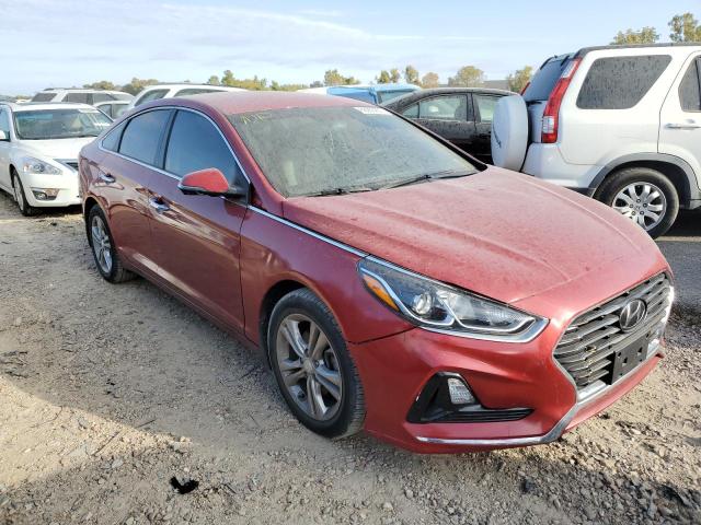 5NPE34AF6KH773908 - 2019 HYUNDAI SONATA LIM RED photo 1