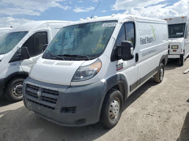 3C6TRVAG5HE547903 - 2017 RAM PROMASTER WHITE photo 2