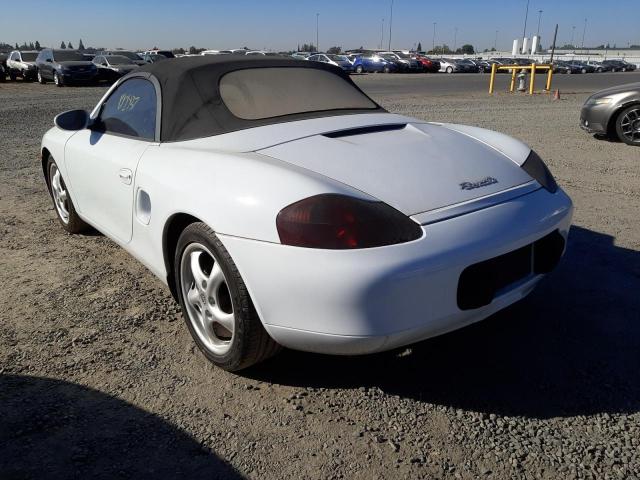 WP0CA2980XU630439 - 1999 PORSCHE BOXSTER WHITE photo 3