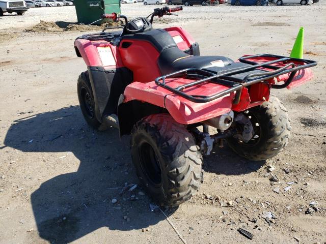 1HFTE4005H4307390 - 2017 HONDA TRX420 FM RED photo 3