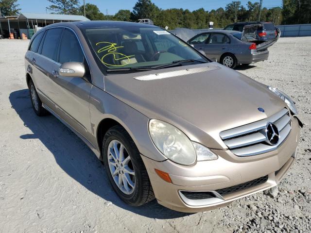 4JGCB65E76A012093 - 2006 MERCEDES-BENZ R 350 BEIGE photo 1