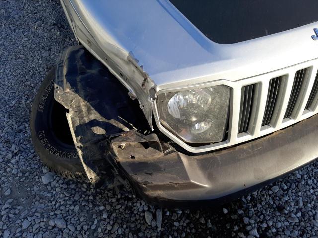 1J4PN3GK3AW180091 - 2010 JEEP LIBERTY RE Gümüş foto 10