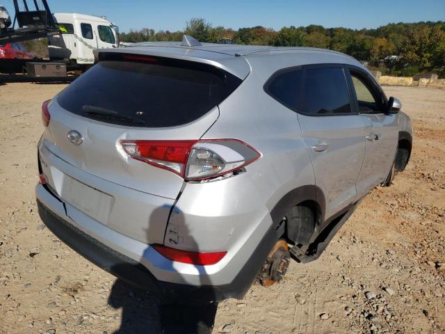 KM8J33A41JU664425 - 2018 HYUNDAI TUCSON SEL SILVER photo 4