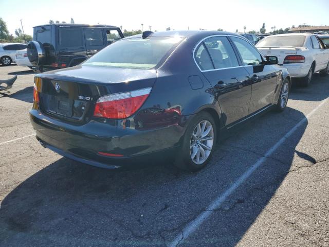 WBANW53529CT55883 - 2009 BMW 550 I BLUE photo 4