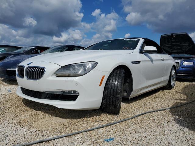 WBALW7C54EDX58772 - 2014 BMW 640 I WHITE photo 2