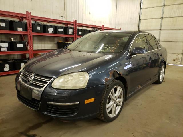 3VWRF71KX6M632604 - 2006 VOLKSWAGEN JETTA BLUE photo 2