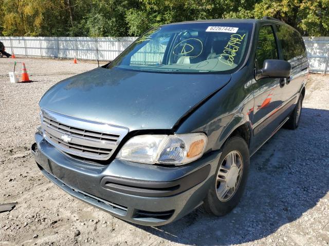 1GNDX13EX4D****** - 2004 CHEVROLET VENTURE LU BLUE photo 2