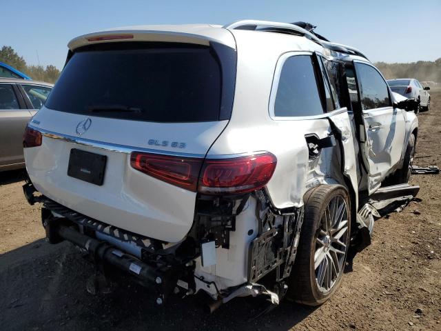 4JGFF8KE5MA277481 - 2021 MERCEDES-BENZ GLS 63 AMG WHITE photo 4