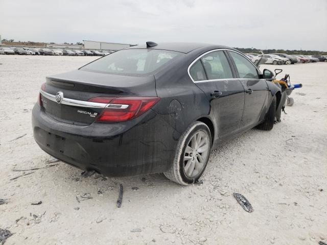 2G4GL5EX5G9117500 - 2016 BUICK REGAL BLACK photo 4