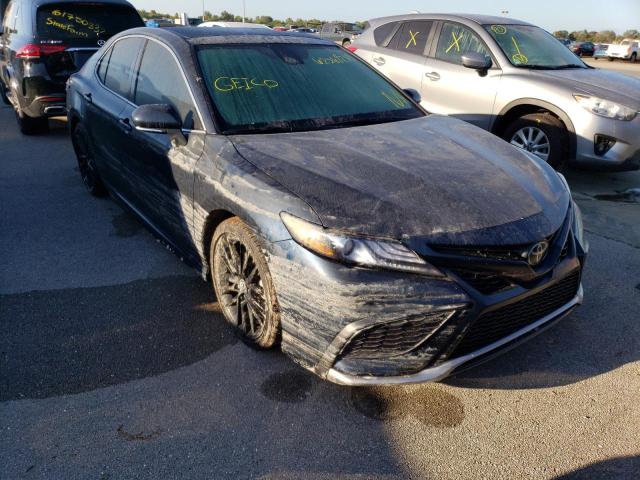 4T1K61AK8MU548867 - 2021 TOYOTA CAMRY XSE CHARCOAL photo 1