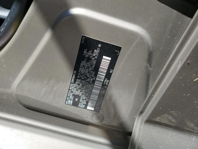 JTLZE4FE5CJ005359 - 2012 TOYOTA SCION XB Gri fotoğraf 10