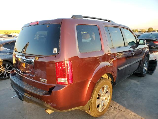 5FNYF4H90DB058208 - 2013 HONDA PILOT TOUR MAROON photo 4