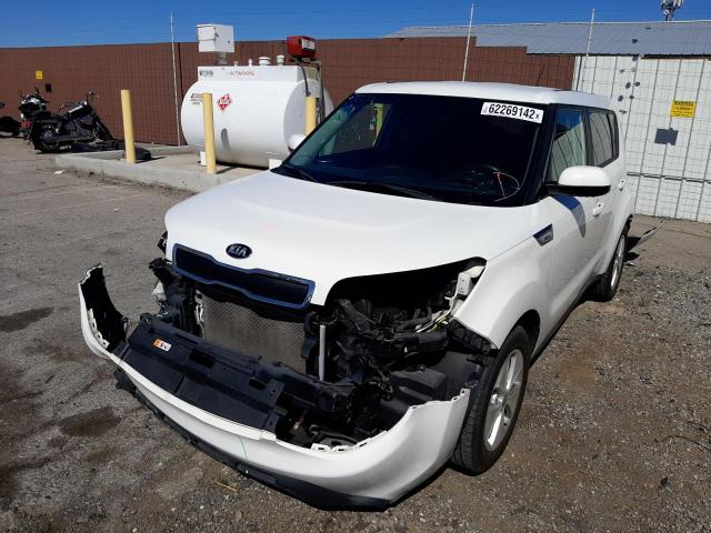 KNDJN2A20G7320700 - 2016 KIA SOUL WHITE photo 2