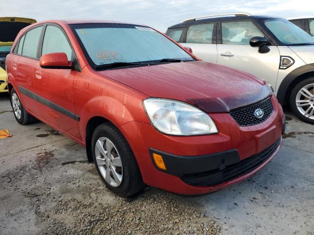 KNADE163486348917 - 2008 KIA RIO 5 SX RED photo 1