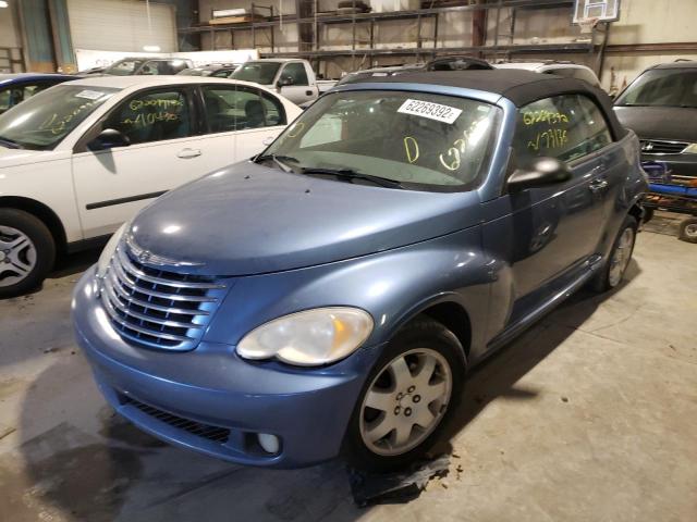 3C3JY45X77T624261 - 2007 CHRYSLER PT CRUISER BLUE photo 2