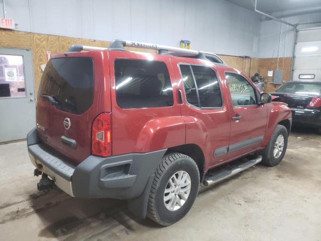 5N1AN0NW4EN800468 - 2014 NISSAN XTERRA X RED photo 4