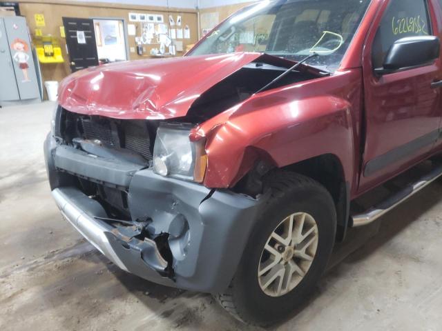 5N1AN0NW4EN800468 - 2014 NISSAN XTERRA X RED photo 9